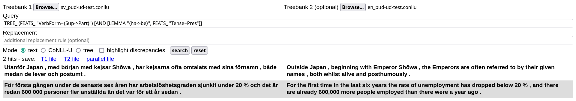 bilingual query