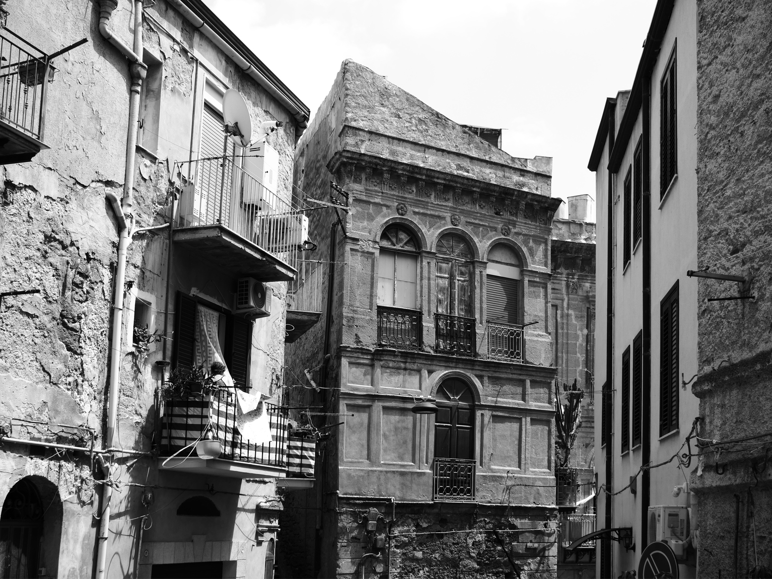 Una casa del quartiere di San Girolamo, ad Agrigento